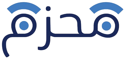 <span data-en="Mahzam" data-ar="محزم" class="translatable">محزم</span> logo